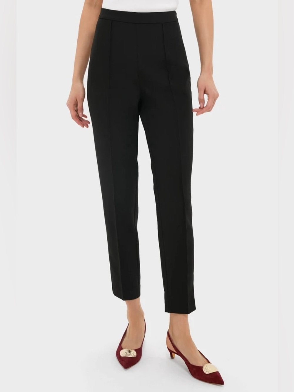 NWT Tuckernuck Black Pleated Audrey Pants, Size 2